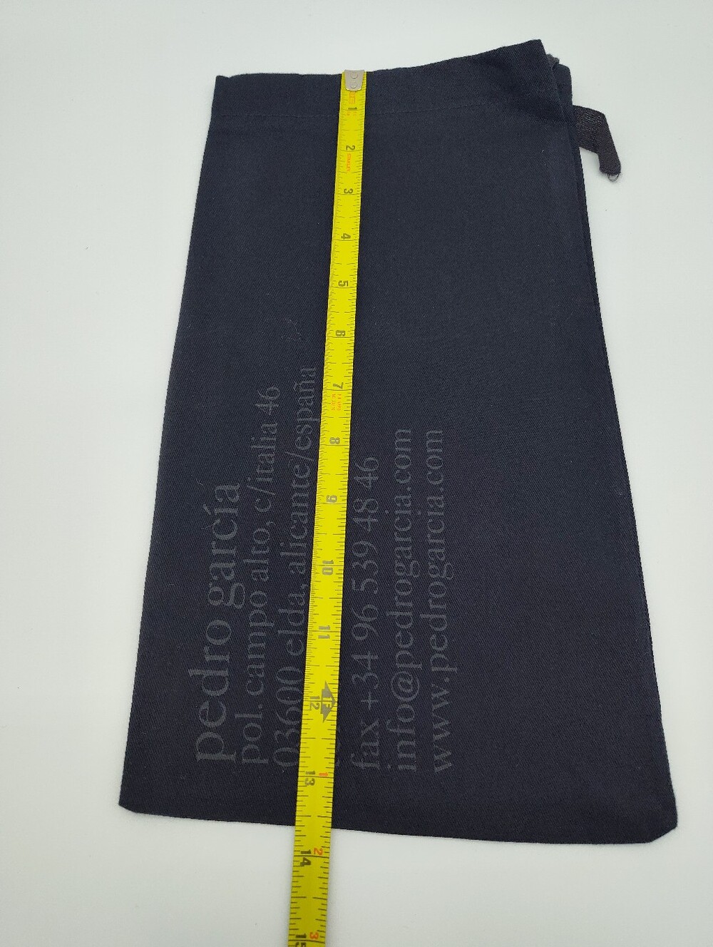 PEDRO GARCÍA Black Shoe Dust Bag Spain Designer Storage Travel Pouch EUC - Picture 5 of 6